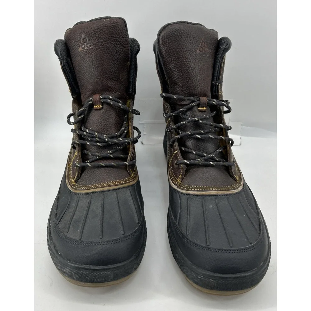 Nike ACG Woodside II Boots Brown And Black 525393-770 Men's Size 15